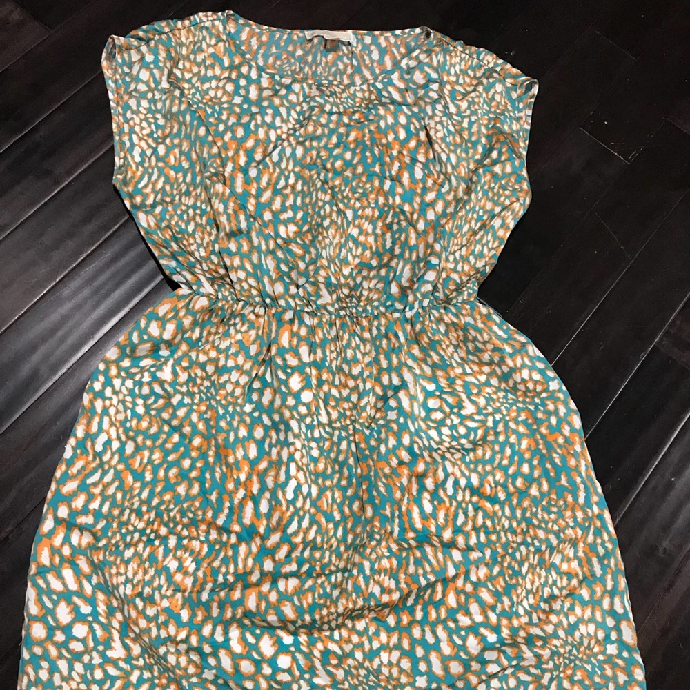 Michael Kors Cheetah Print Sleeveless Dress